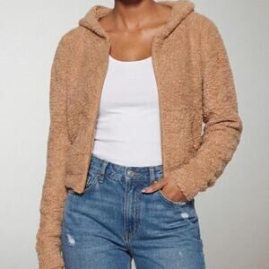 Skims teddy cozy jacket size